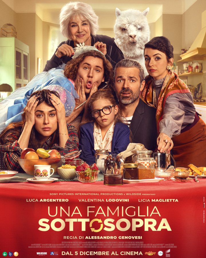 “Una famiglia sottosopra”: poster ufficiale del film di Alessandro Genovesi